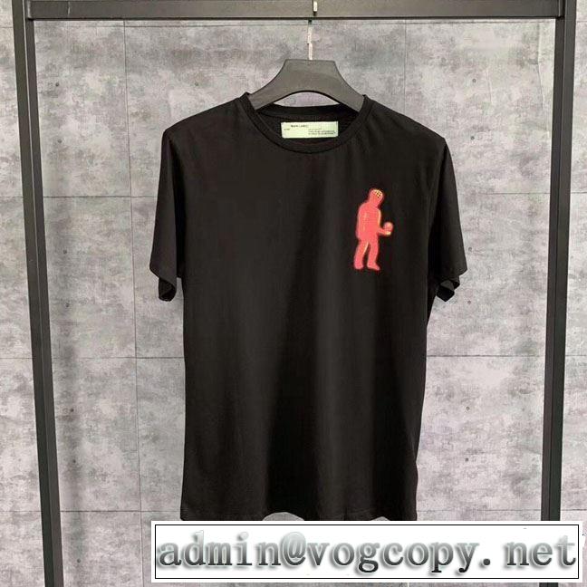 夏に良く似合うちょっと新品 Off-White オフホワイト 半袖Tシャツ off-white 19ss】 OW 19ss 2019即旬な装いに