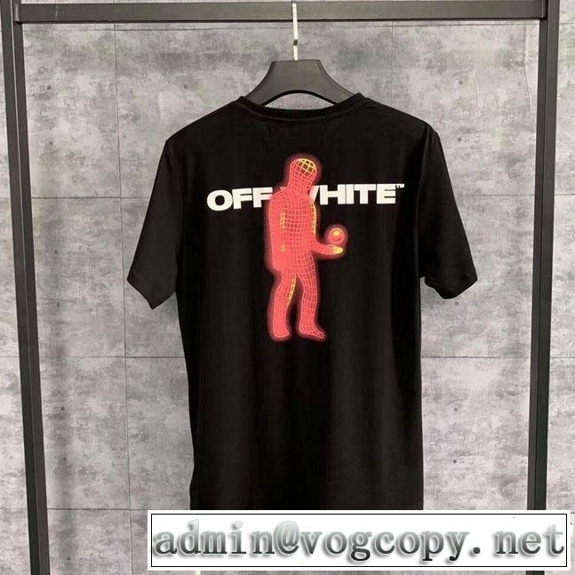 夏に良く似合うちょっと新品 Off-White オフホワイト 半袖Tシャツ off-white 19ss】 OW 19ss 2019即旬な装いに
