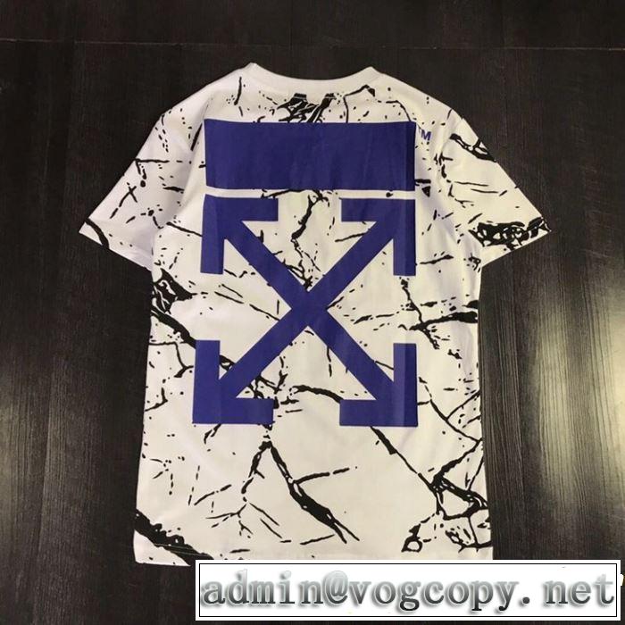 半袖Tシャツ 2色可選 OFF-WHITE 2019春夏は人気定番 人気ストリートブランド新品 Off-White オフホワイト