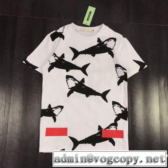 Off-White オフホワイト 半袖Tシャツ 2色可選 OFF-WHITE オシャレ印象で人気の高い 2019SSのトレンド商品