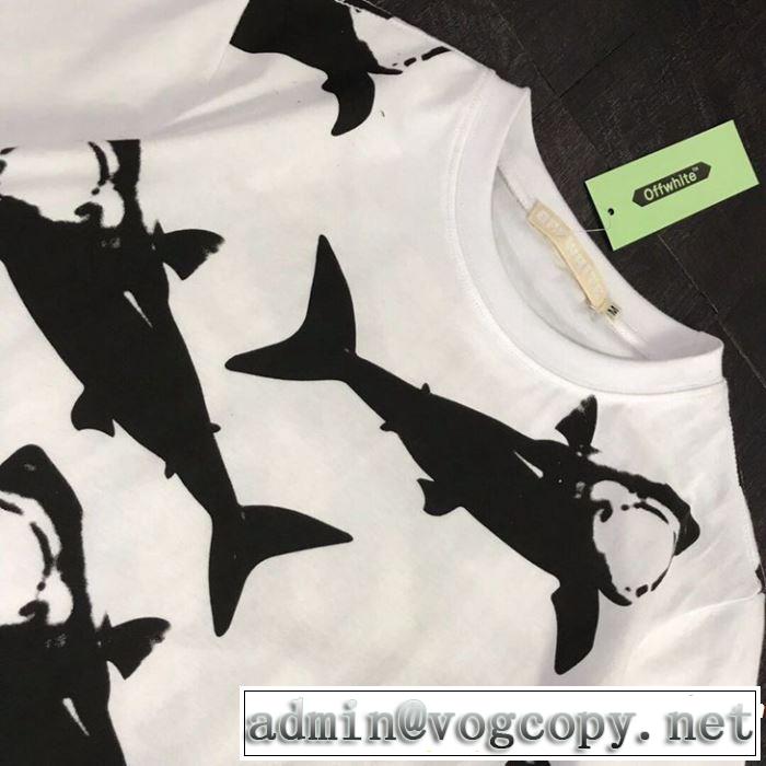 Off-White オフホワイト 半袖Tシャツ 2色可選 OFF-WHITE オシャレ印象で人気の高い 2019SSのトレンド商品