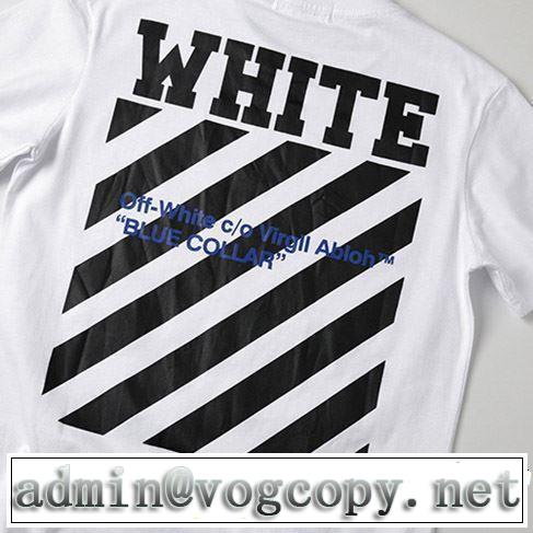 2019春夏の大注目トレンド 今っぽく新作アイテム Off-White オフホワイト 半袖Tシャツ OFF-WHITE 2色可選