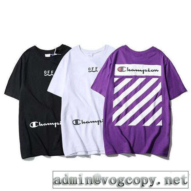 大人っぽく着こなし 半袖Tシャツ 2019年の春夏に着たい Off-White オフホワイト OFF-WHITE  3色可選