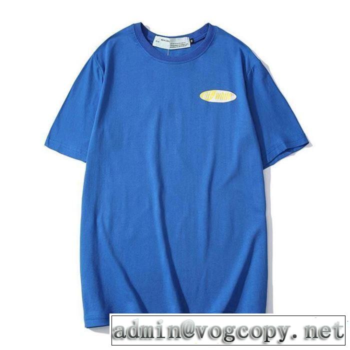 Off-White オフホワイト 半袖Tシャツ OFF-WHITE 2色可選 爽やかすぎない大人の印象に 2019即旬な装いに