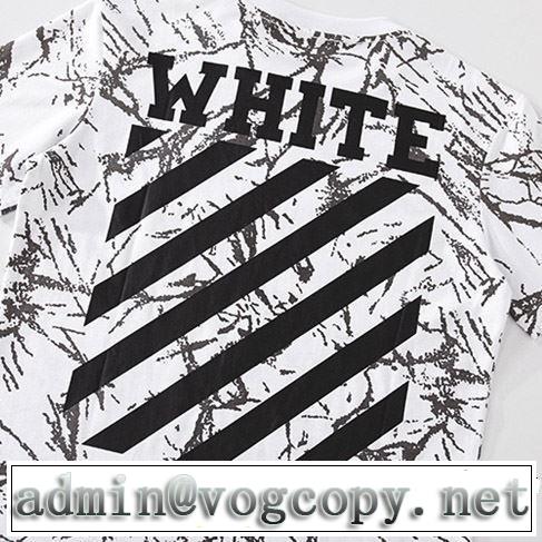 定番のスタイル春夏限定 2019年春夏のトレンドアイテム Off-White オフホワイト 半袖Tシャツ OFF-WHITE 2色可選