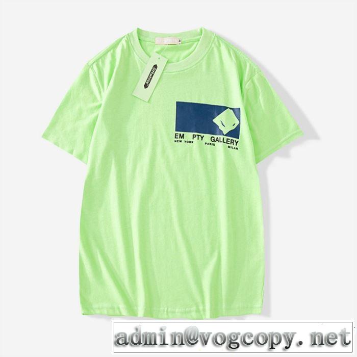 高級感が好評です Off-White オフホワイト 半袖Tシャツ OFF-WHITE 2色可選 【2019春夏】最新コレクション