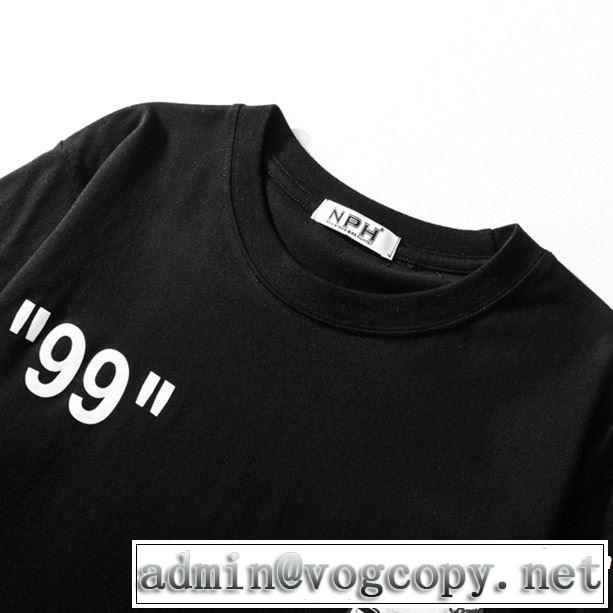 鮮度アップブランド最新 《2019年》今、注目のストリート Off-White オフホワイト 半袖Tシャツ 2色可選