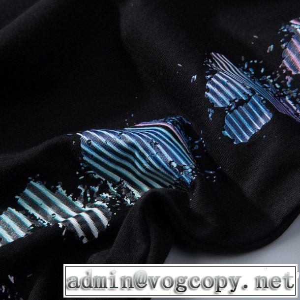ブランドの話題の新作も！ Off-White オフホワイト 半袖Tシャツ OFF BLACK 2色可選 2019春夏人気トレンドアイテム