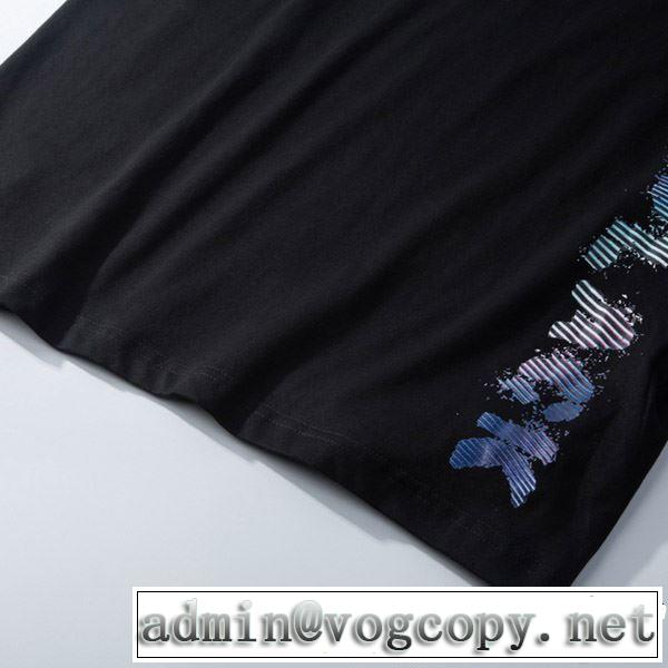 ブランドの話題の新作も！ Off-White オフホワイト 半袖Tシャツ OFF BLACK 2色可選 2019春夏人気トレンドアイテム