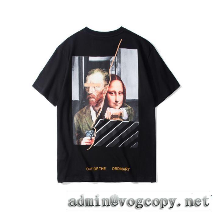 半袖Tシャツ OFF BLACK 2色可選 大人カジュアル上手に 《2019年》今、注目のストリート Off-White オフホワイト