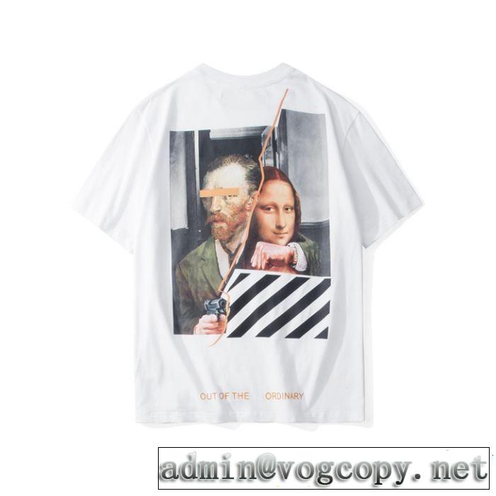 半袖Tシャツ OFF BLACK 2色可選 大人カジュアル上手に 《2019年》今、注目のストリート Off-White オフホワイト