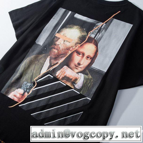 半袖Tシャツ OFF BLACK 2色可選 大人カジュアル上手に 《2019年》今、注目のストリート Off-White オフホワイト