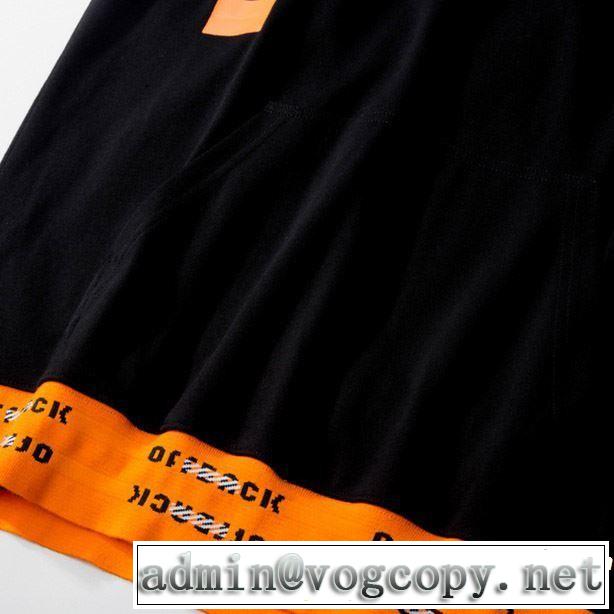 Off-White オフホワイト 半袖Tシャツ OFF BLACK 2色可選 知的な夏のスタイル 2019春夏も引き続き人気セール
