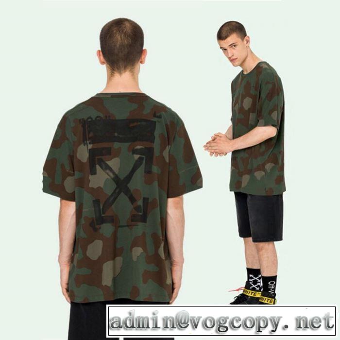 元気な印象のコーデ Off-White オフホワイト 半袖Tシャツ OFF-WHITE CO VIRGIL ABLOH 19SS 2019年の夏のマスト