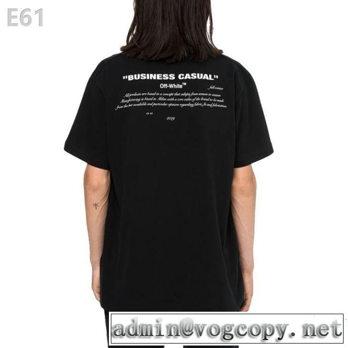 2色可選 半袖Tシャツ 今季トレンドの限定アイテム 2019年春夏流行ファッション Off-White オフホワイト