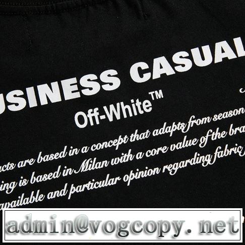 2色可選 半袖Tシャツ 今季トレンドの限定アイテム 2019年春夏流行ファッション Off-White オフホワイト