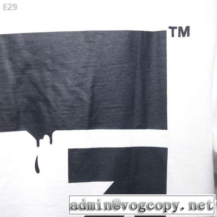 この夏は注目新作 【2019春夏】最新コレクション Off-White オフホワイト 半袖Tシャツ 2色可選