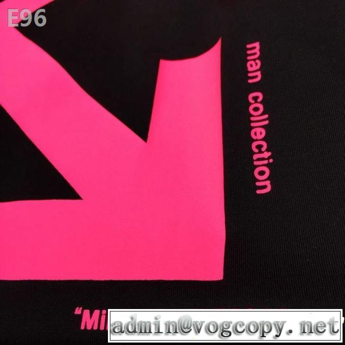 Off-White オフホワイト 半袖Tシャツ スタイルアップ効果 2019年春夏のトレンドアイテム 今年もトレンド