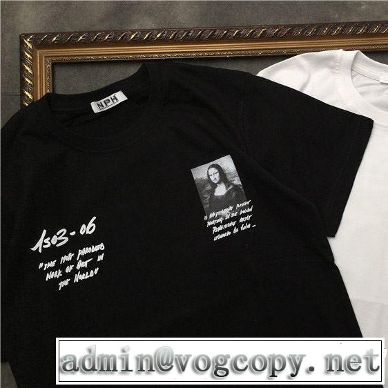 季節感をプラス人気商品 2019年の夏のマスト Off-White オフホワイト 半袖Tシャツ 2色可選 男女兼用