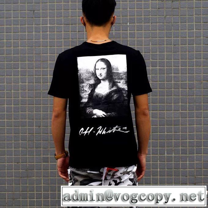 季節感をプラス人気商品 2019年の夏のマスト Off-White オフホワイト 半袖Tシャツ 2色可選 男女兼用