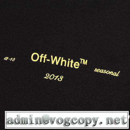 今から夏まで活躍する Off-White オフホワイト 半袖Tシャツ 2色可選 大人カジュアル夏ファッション2019