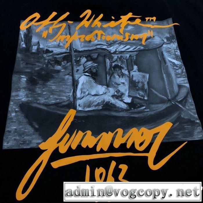 Off-White オフホワイト 半袖Tシャツ 2色可選 魅力的なカラー使い 2019年夏の一押しファッションアイテム