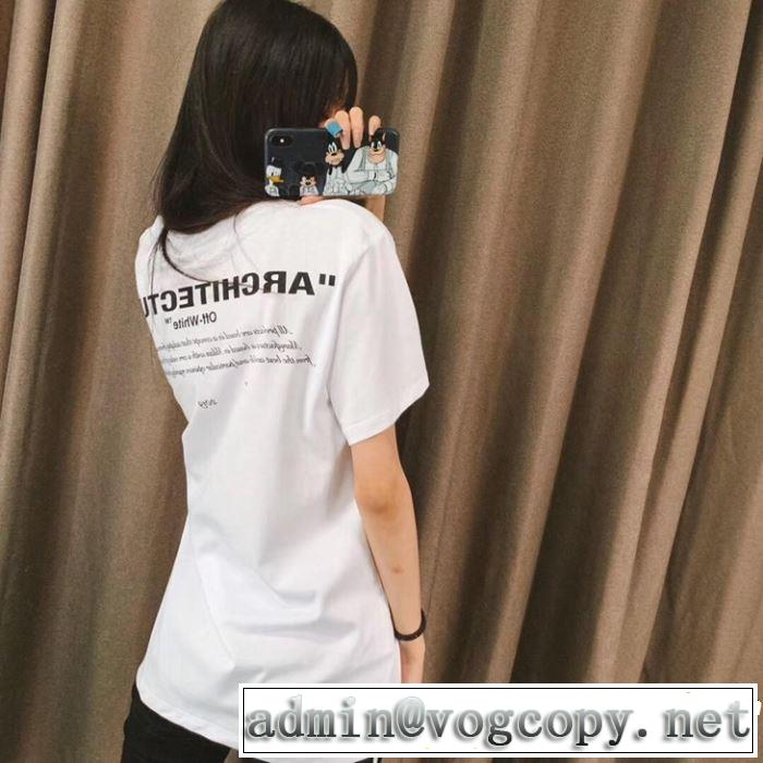 off-white 19ss】 OW 19ss スタイリッシュに新着 Off-White オフホワイト 半袖Tシャツ 2019年最新ファッション