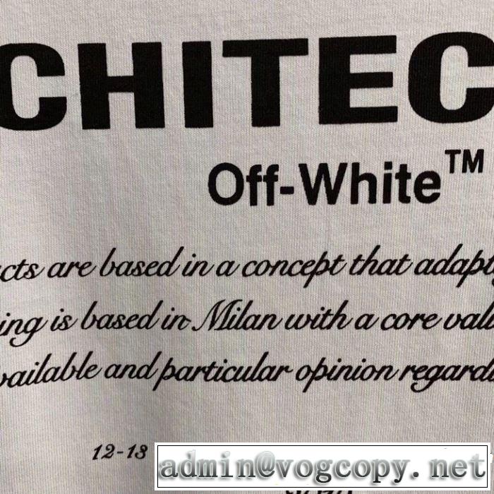 off-white 19ss】 OW 19ss スタイリッシュに新着 Off-White オフホワイト 半袖Tシャツ 2019年最新ファッション