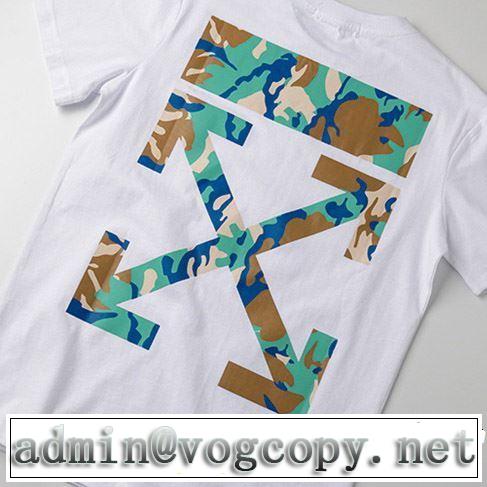 Off-White オフホワイト 半袖Tシャツ OFF-WHITE 2色可選 2019年春夏のトレンドアイテム 定番のスタイル春夏限定