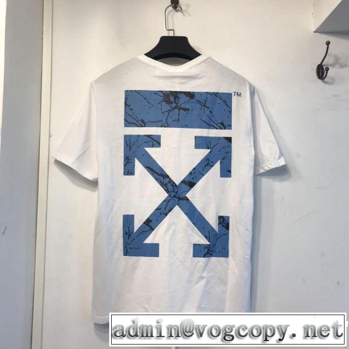 2019年春夏流行ファッション 大人の可愛さを引き立て Off-White オフホワイト 半袖Tシャツ off-white 19 2色可選