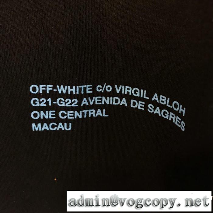 2019年春夏流行ファッション 大人の可愛さを引き立て Off-White オフホワイト 半袖Tシャツ off-white 19 2色可選