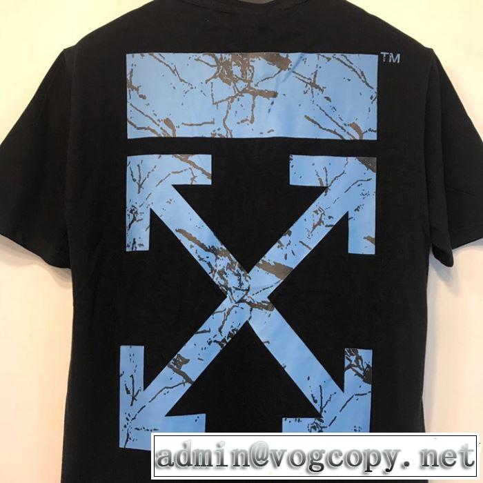 2019年春夏流行ファッション 大人の可愛さを引き立て Off-White オフホワイト 半袖Tシャツ off-white 19 2色可選