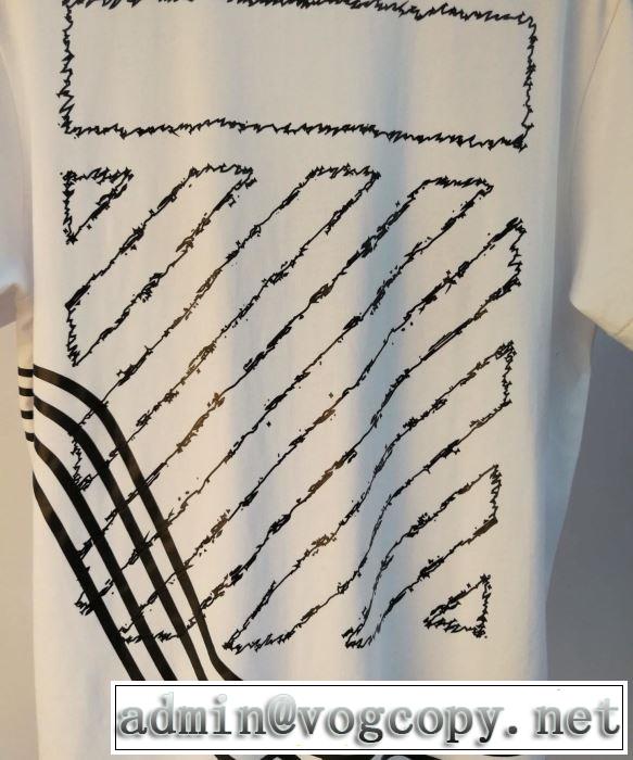 Off-White オフホワイト2019春夏は人気定番 Tシャツ/半袖 3色可選 知的な夏のスタイル