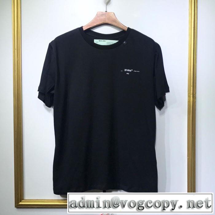 Off-White ブランドの話題の新作も！オフホワイト 2019年夏の一押しファッションアイテム Tシャツ/半袖 2色可選