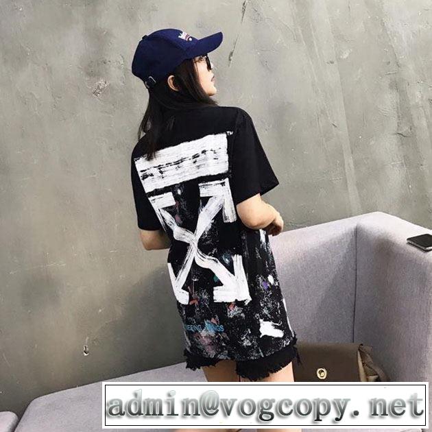 人気ストリートブランド新品  Off-White オフホワイト2019春夏は人気定番 Tシャツ/半袖
