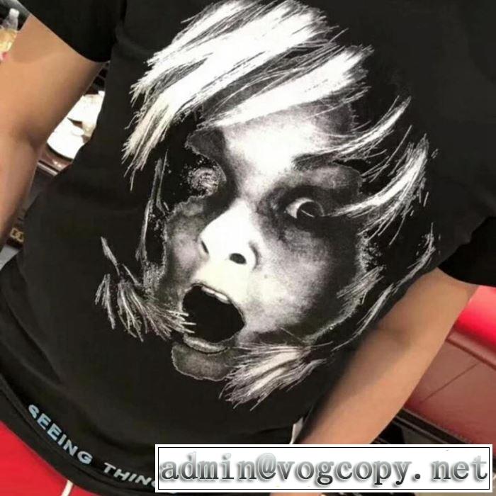 オフホワイト2019年夏の一押しファッションアイテム Tシャツ/半袖  魅力的なカラー使い  Off-White