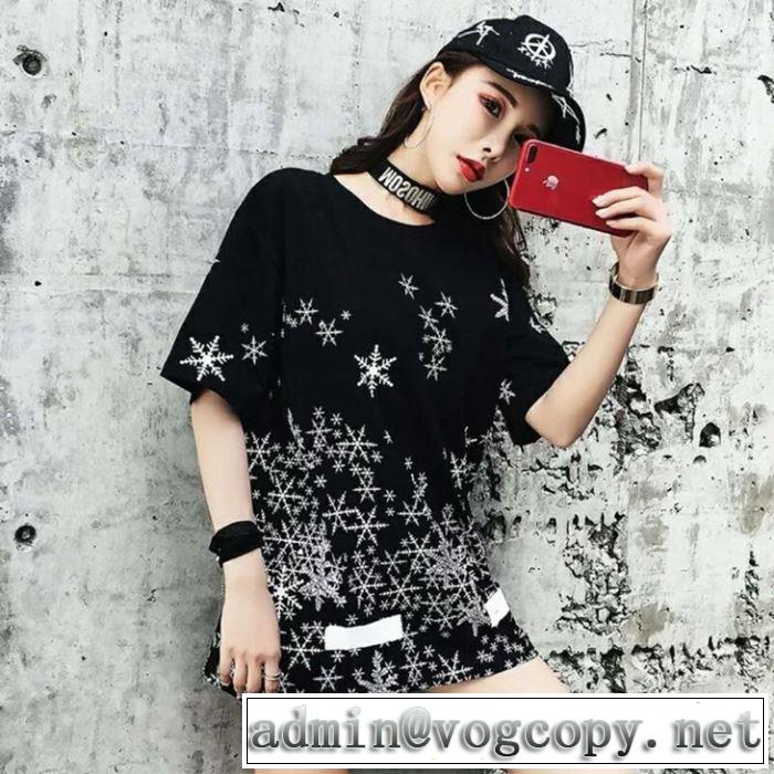  Off-White 2019年春夏シーズンの人気 オフホワイト Tシャツ/半袖 オシャレ印象で人気の高い