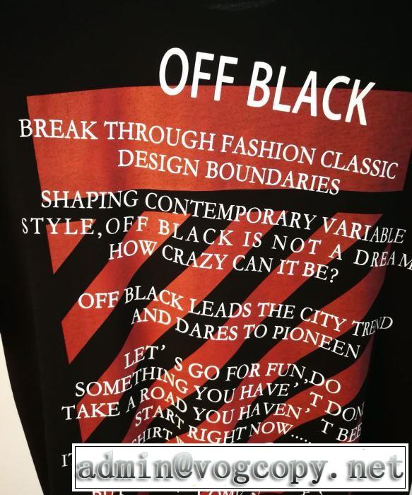 2019春夏人気トレンドアイテム Off-White ブランドの話題の新作も！ オフホワイト Tシャツ/半袖 2色可選