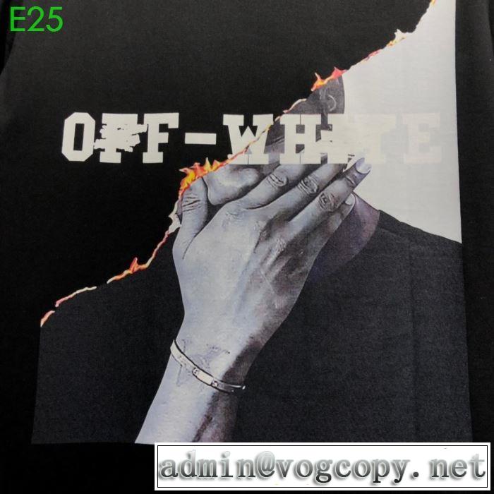 派手にはなりすぎず  Off-White オフホワイト《2019年》今、注目のストリート Tシャツ/半袖