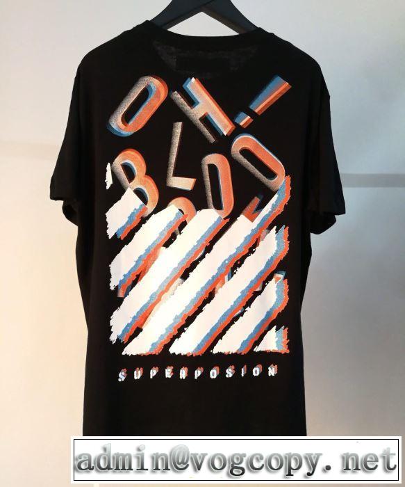 オシャレアイテムOff-White2019春夏は人気定番 オフホワイト Tシャツ/半袖  着回し力も抜群です！