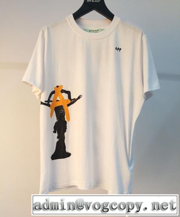  大人らしく仕上げTシャツ/半袖 2019SS Off-White素敵カジュアルの春夏コレクション オフホワイト