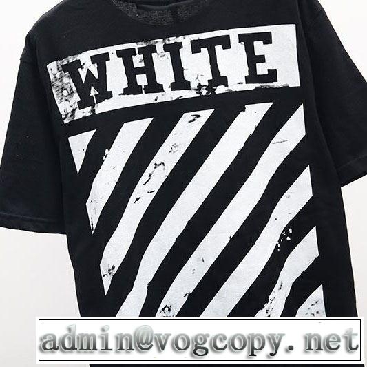 夏に良く似合うちょっと新品 Off-White オフホワイト2019年春夏シーズンの人気 Tシャツ/半袖