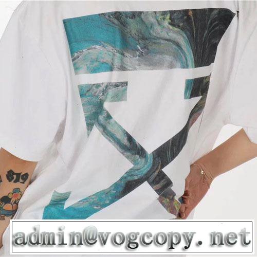 大人カジュアル上手に Off-White オフホワイト 2019年春夏シーズンの人気 Tシャツ/半袖