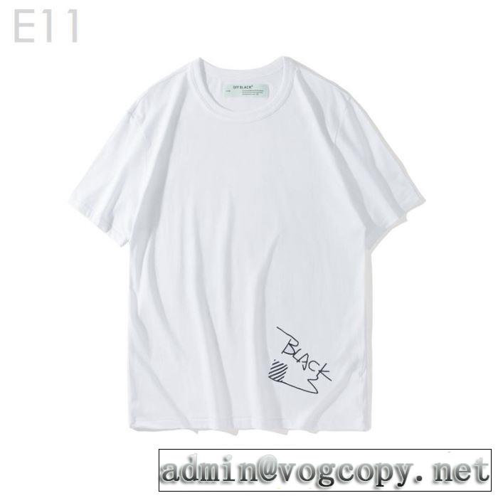 Off-White 2019年春夏シーズンの人気オフホワイト Tシャツ/半袖 2色可選 最近のトレンドアイテム