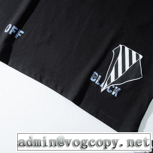 着回し力も抜群です！ 2色可選  Off-White 2019年夏の一押しファッションアイテムオフホワイト Tシャツ/半袖