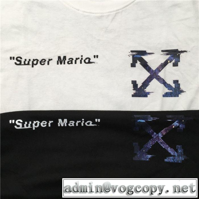 2019年春夏シーズンの人気 Off-White オフホワイト Tシャツ/半袖 2色可選優しい雰囲気スタイリッシュに