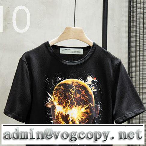 海外セレブは大人気 Off-White オフホワイト2019年春夏シーズンの人気  Tシャツ/半袖