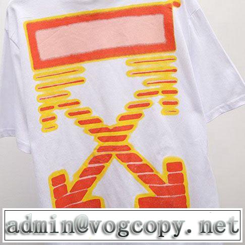 今流行りの最新コレクション Off-White オフホワイト Tシャツ/半袖 《2019年》今、注目のストリート 2色可選