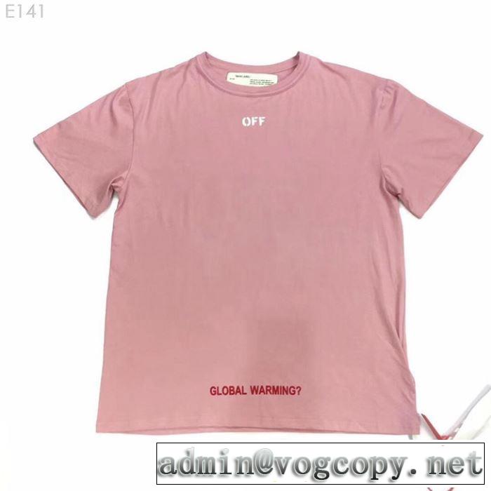 オフホワイト Tシャツ/半袖2019春夏人気トレンドアイテム  オシャレアイテム Off-White