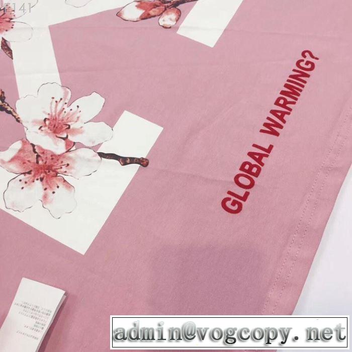 オフホワイト Tシャツ/半袖2019春夏人気トレンドアイテム  オシャレアイテム Off-White